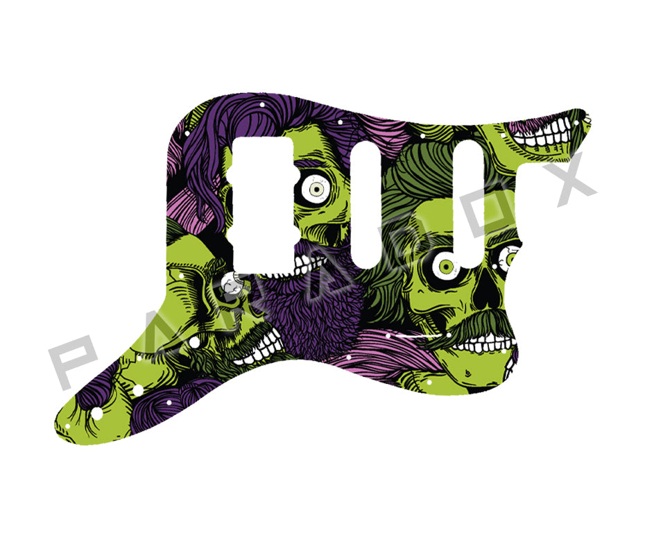 Custom Pickguard For 2013 - 2014 Made in America Fender Pawn Shop Bass VI