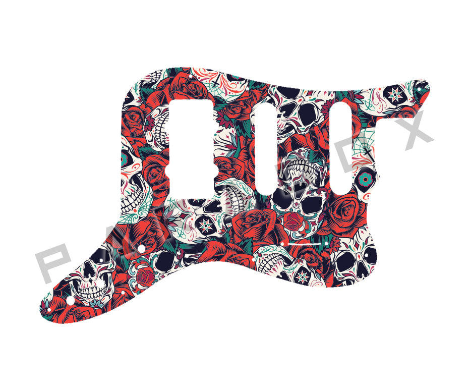 Custom Pickguard For 2013 - 2014 Made in America Fender Pawn Shop Bass VI