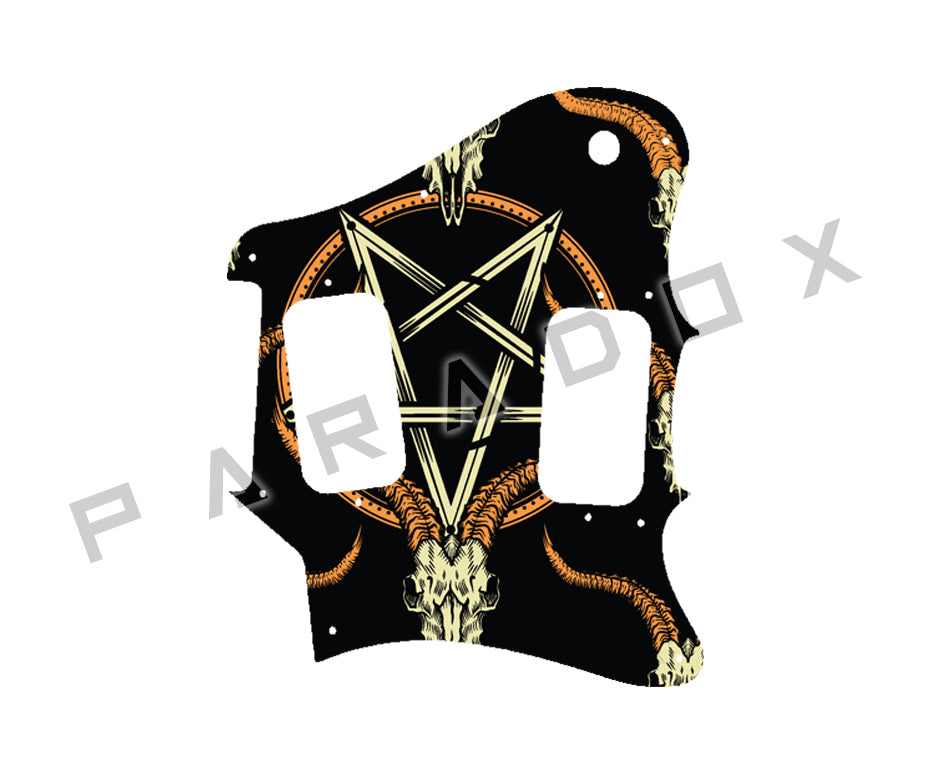 Custom Pickguard For 2020 - 2024 Made in China Squier By Fender Super Sonic Paranormal H-H