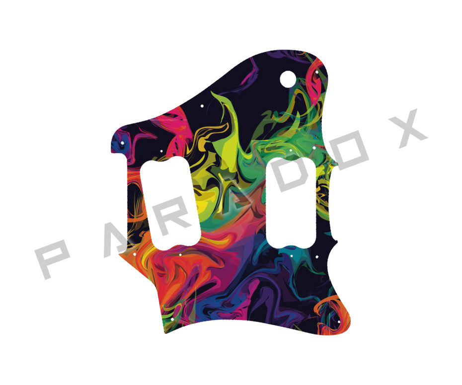 Custom Pickguard For 1996 - 1998 Made in Japan Squier Vista Super-Sonic