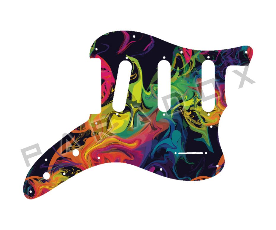 Custom Pickguard For 2021 - 2022 Made in America Parallel Universe Volume II Stratocaster Jazzmaster Deluxe