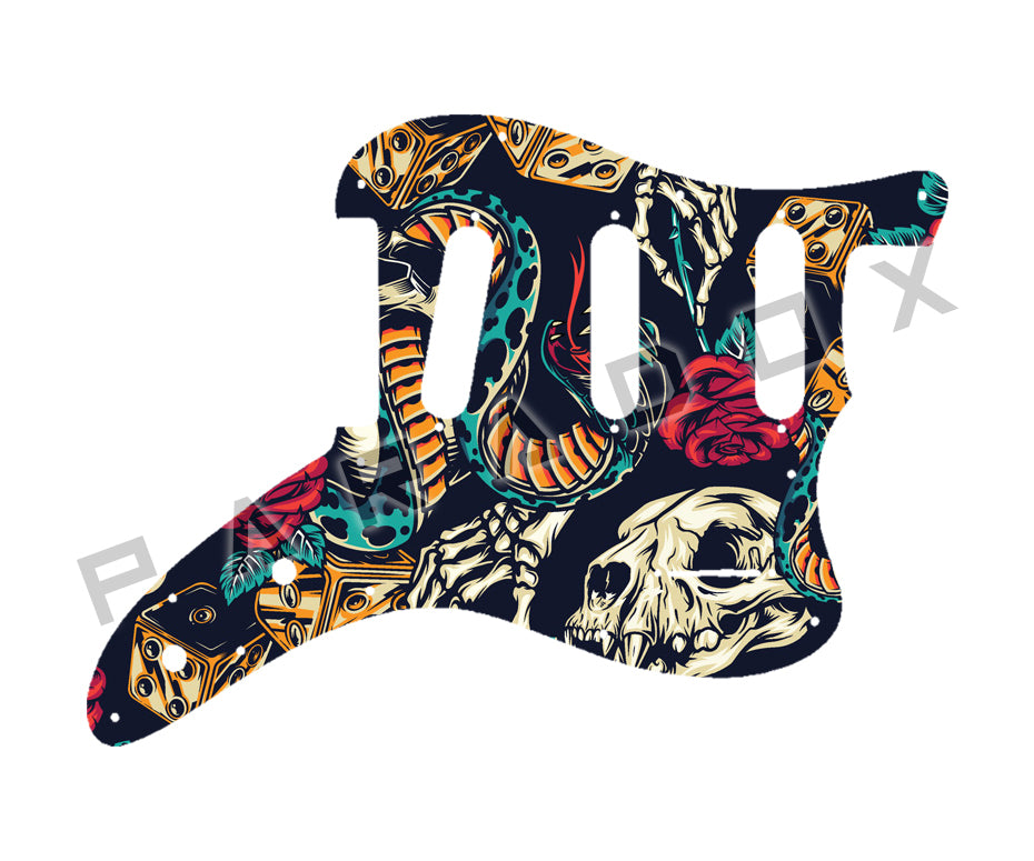 Custom Pickguard For 2021 - 2022 Made in America Parallel Universe Volume II Stratocaster Jazzmaster Deluxe