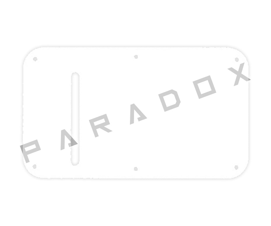 Custom Pickguard For 1980's Peavey Nitro, Vandenberg Spring Cavity Plate