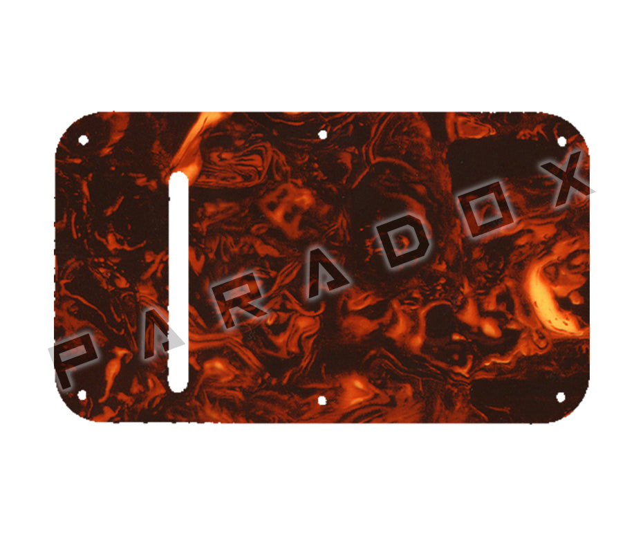 Custom Pickguard For 1980's Peavey Nitro, Vandenberg Spring Cavity Plate