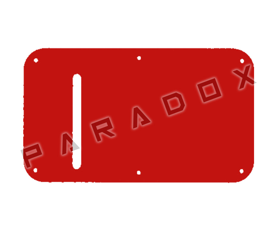 Custom Pickguard For 1980's Peavey Nitro, Vandenberg Spring Cavity Plate