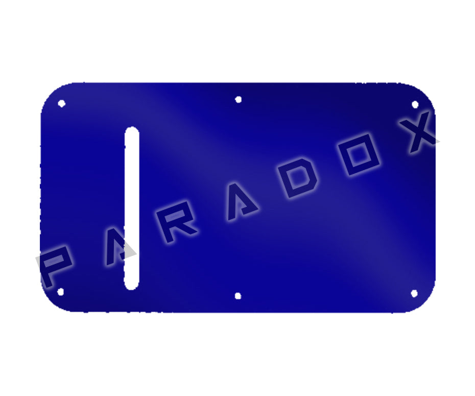 Custom Pickguard For 1980's Peavey Nitro, Vandenberg Spring Cavity Plate