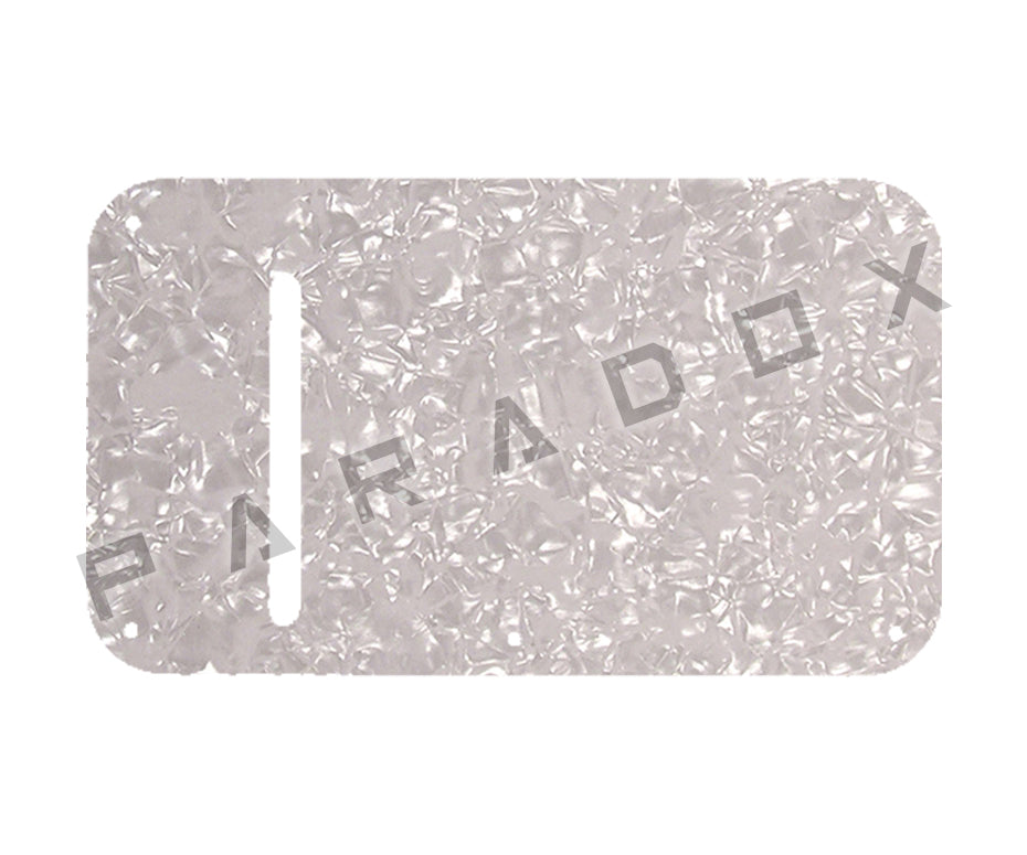 Custom Pickguard For 1980's Peavey Nitro, Vandenberg Spring Cavity Plate