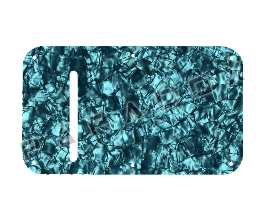 Custom Pickguard For 1980's Peavey Nitro, Vandenberg Spring Cavity Plate