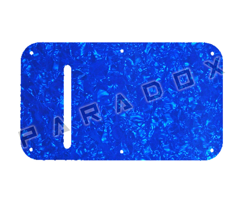 Custom Pickguard For 1980's Peavey Nitro, Vandenberg Spring Cavity Plate
