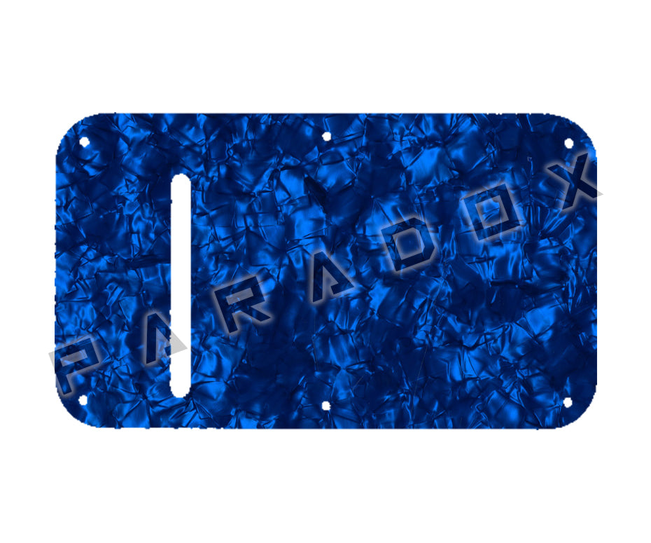 Custom Pickguard For 1980's Peavey Nitro, Vandenberg Spring Cavity Plate