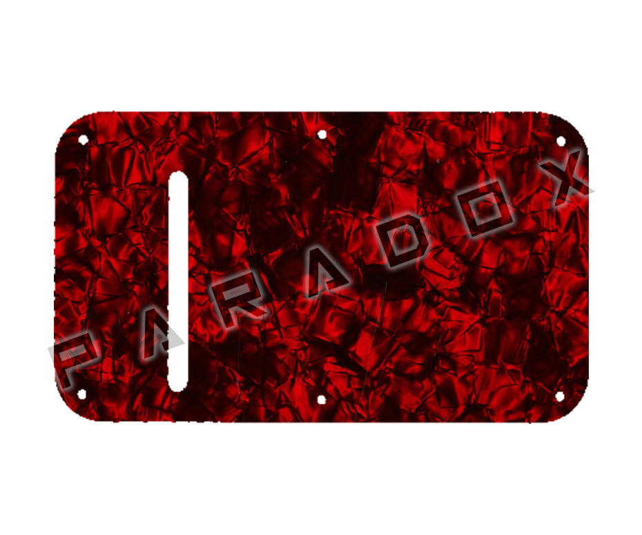 Custom Pickguard For 1980's Peavey Nitro, Vandenberg Spring Cavity Plate