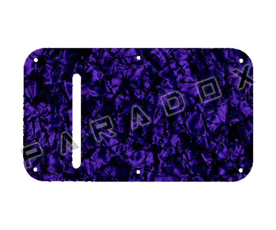 Custom Pickguard For 1980's Peavey Nitro, Vandenberg Spring Cavity Plate