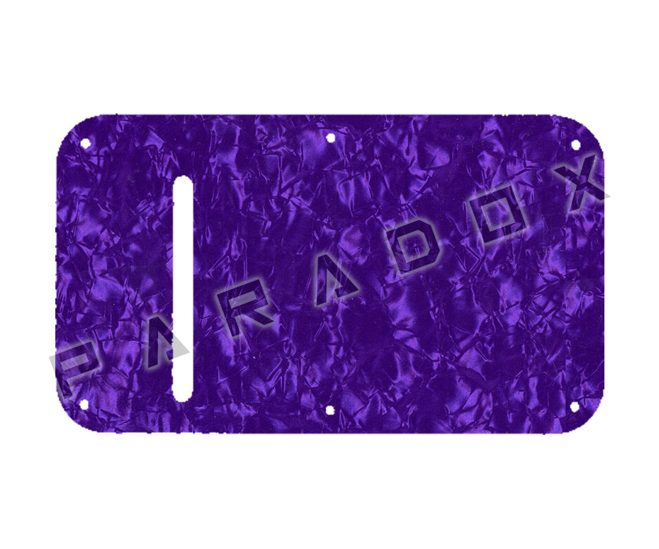 Custom Pickguard For 1980's Peavey Nitro, Vandenberg Spring Cavity Plate