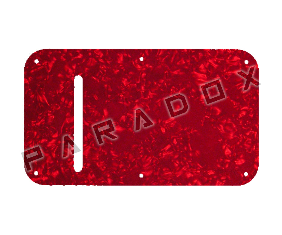 Custom Pickguard For 1980's Peavey Nitro, Vandenberg Spring Cavity Plate