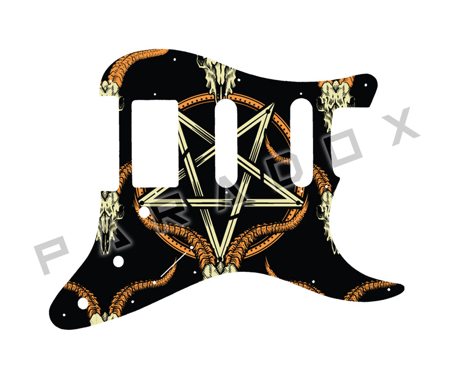 Custom Pickguard For 1994 - 1995 Made in America Peavey Predator HSS 11-Hole