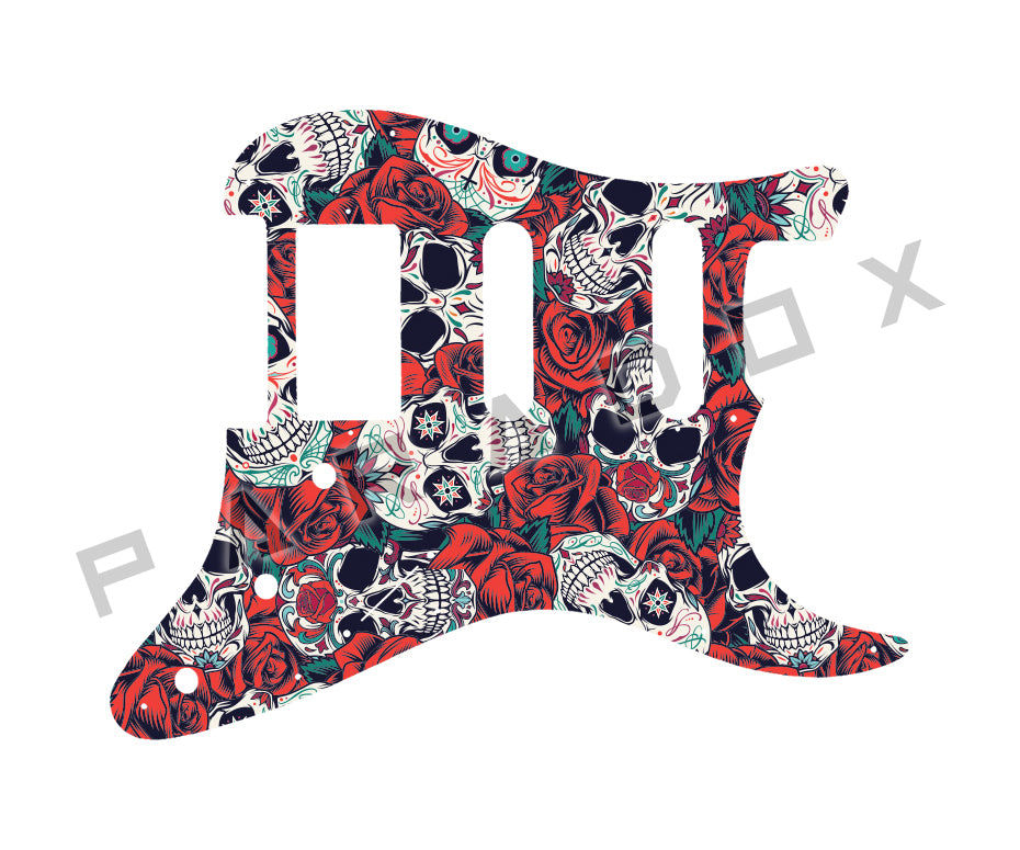 Custom Pickguard For 1994 - 1995 Made in America Peavey Predator HSS 11-Hole