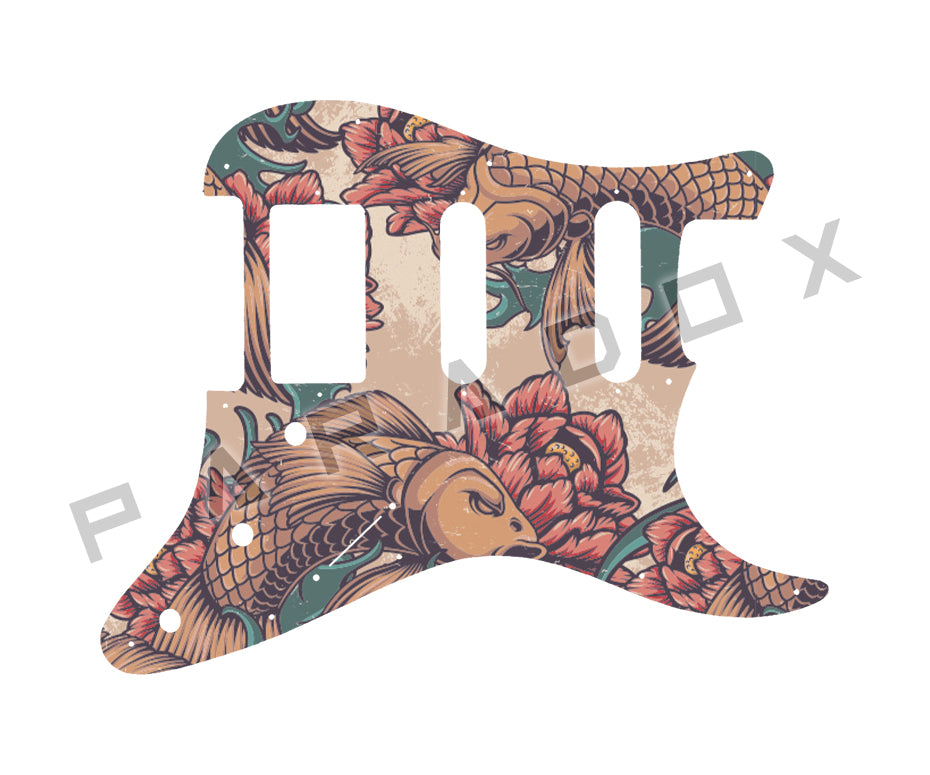 Custom Pickguard For 1994 - 1995 Made in America Peavey Predator HSS 11-Hole