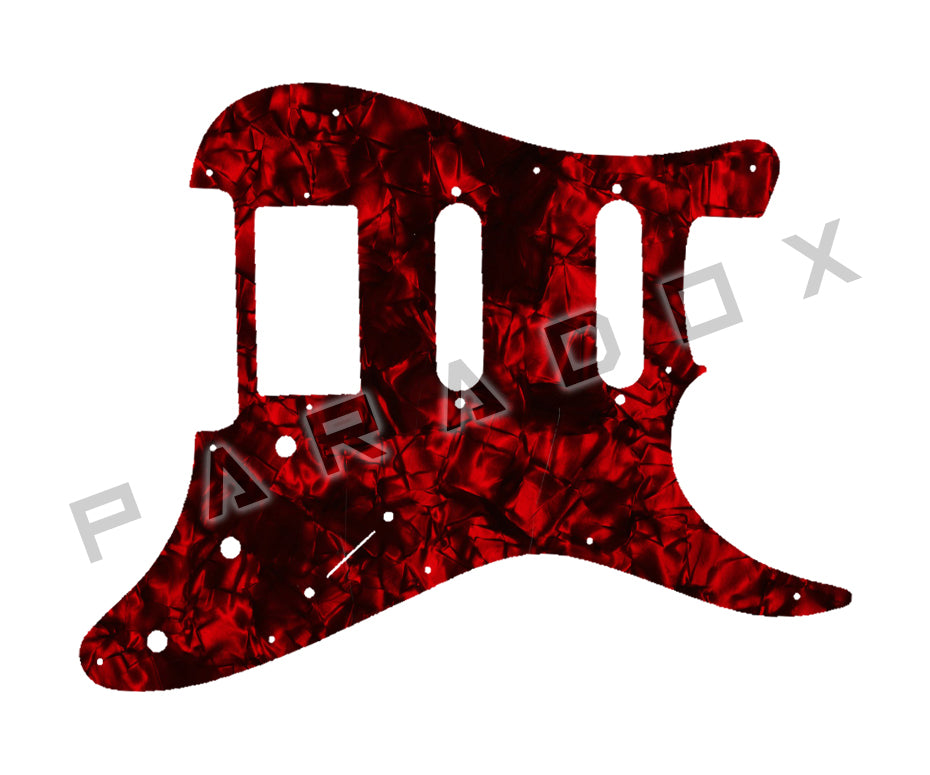 Custom Pickguard For 1990 - 2000 Made in America Peavey Predator Plus HSS with Power Bend III Vibrato