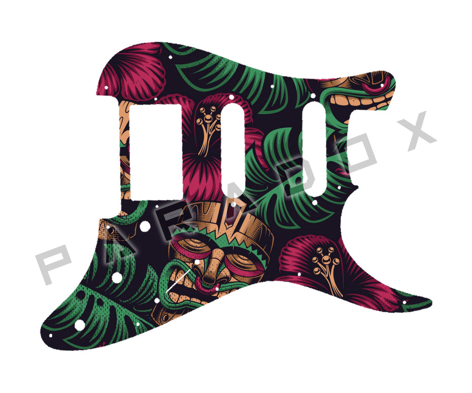 Custom Pickguard For 1990 - 2000 Made in America Peavey Predator Plus HSS with Power Bend III Vibrato