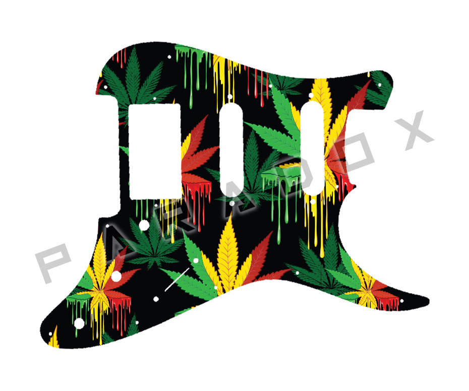 Custom Pickguard For 1990 - 2000 Made in America Peavey Predator Plus HSS with Power Bend III Vibrato