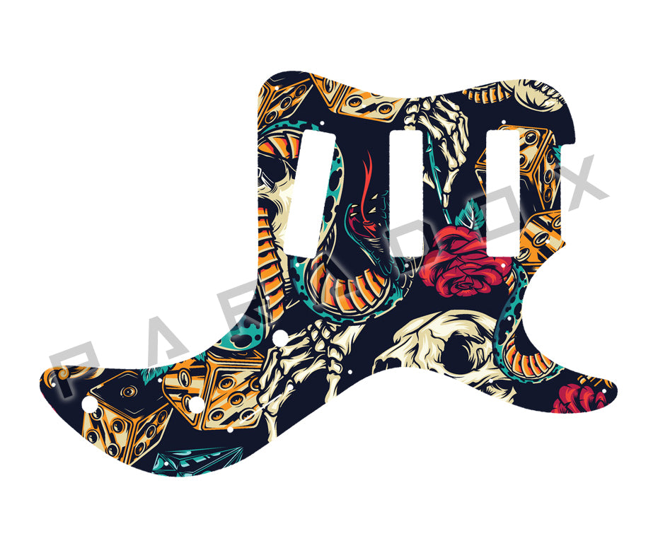 Custom Pickguard For 1981 - 1983 Made in America Peavey T-30