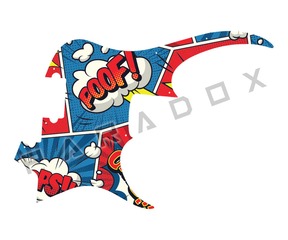 Custom Pickguard For 2000's Made in China Peavey Zodiac EX