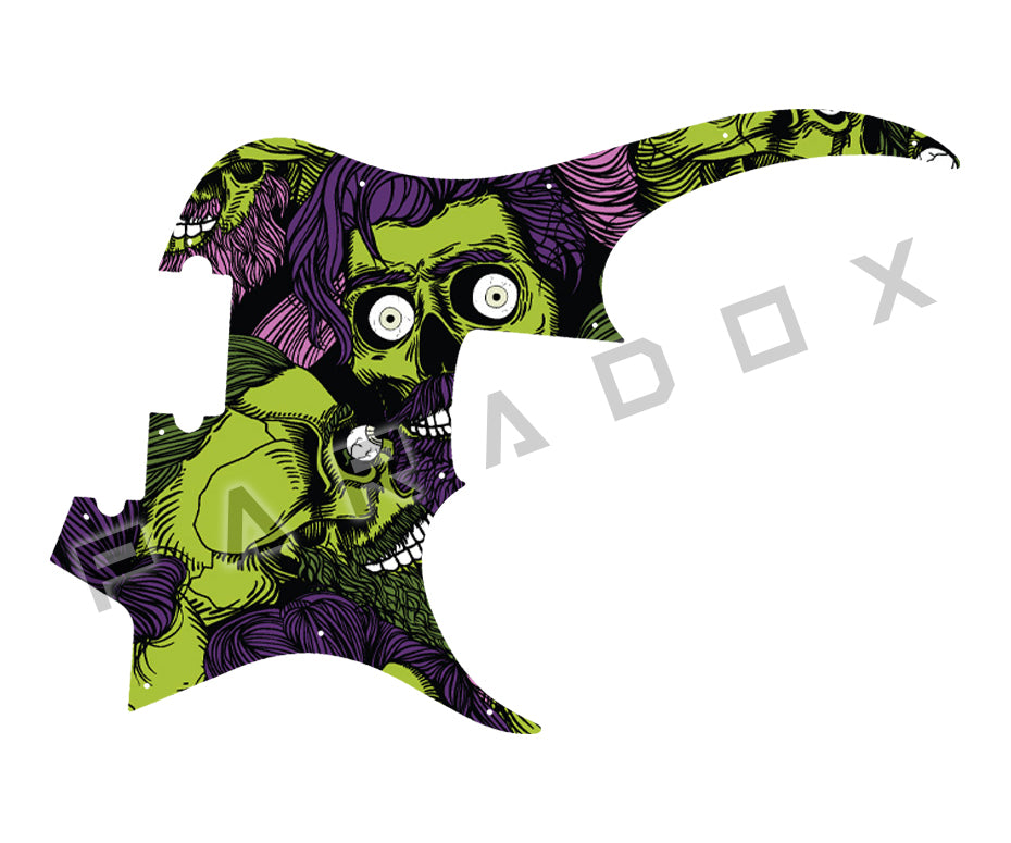 Custom Pickguard For 2000's Made in China Peavey Zodiac EX