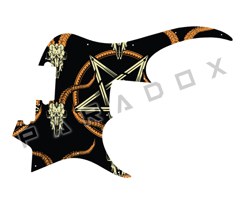 Custom Pickguard For 2000's Made in China Peavey Zodiac EX