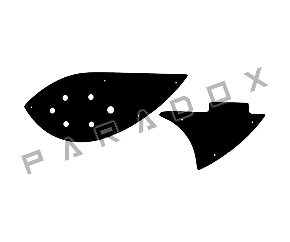 Custom Pickguard For 2012 - 2024 Made in America Rickenbacker 620 Two Pieces