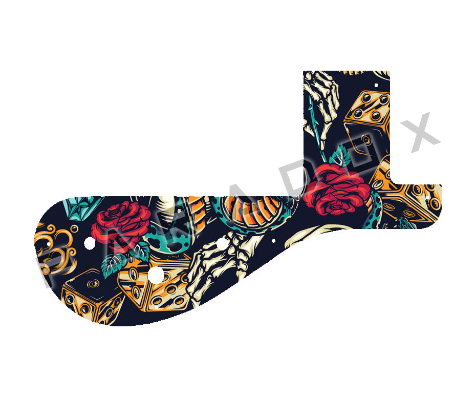 Custom Pickguard For 2010-2024 Rivolta Combinata XVII