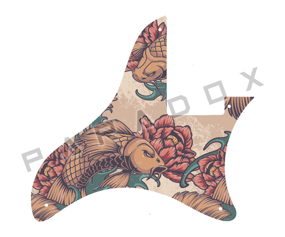 Custom Pickguard For 2005 - 2006 Made in Korea Schecter Tempest Aviation Series Midway