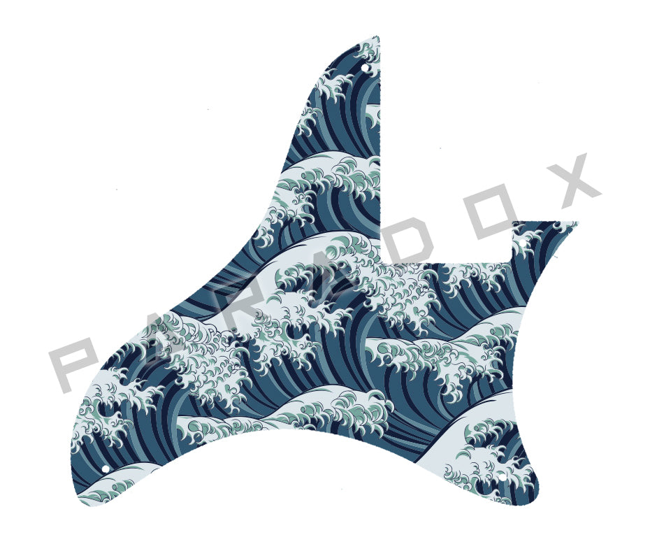 Custom Pickguard For 2005 - 2006 Made in Korea Schecter Tempest Aviation Series Midway
