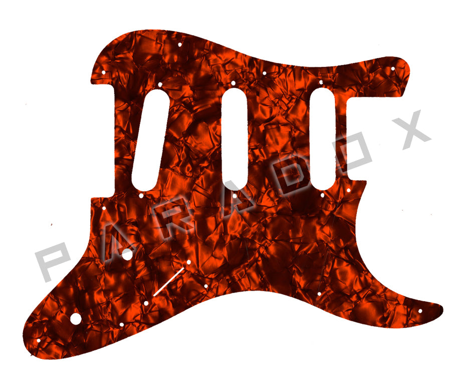 Custom Pickguard For 2017 - 2024 Made in Indonesia Nick Johnston Traditional SSS