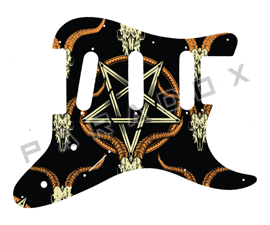 Custom Pickguard For 2017 - 2024 Made in Indonesia Nick Johnston Traditional SSS