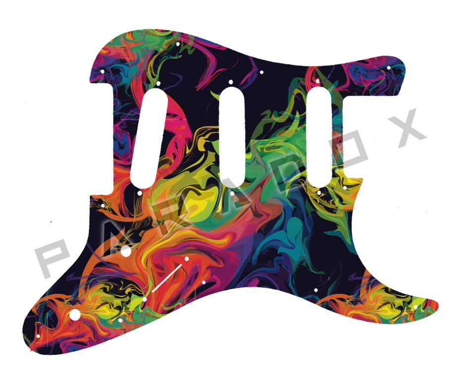 Custom Pickguard For 2017 - 2024 Made in Indonesia Nick Johnston Traditional SSS