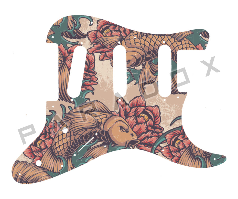 Custom Pickguard For 2017 - 2024 Made in Indonesia Nick Johnston Traditional SSS