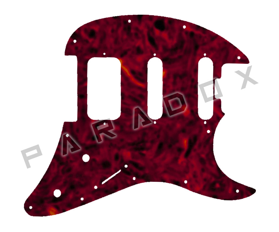 Custom Pickguard For 2021 - 2024 Made in Indonesia Sterling Cutlass CT50 HSS