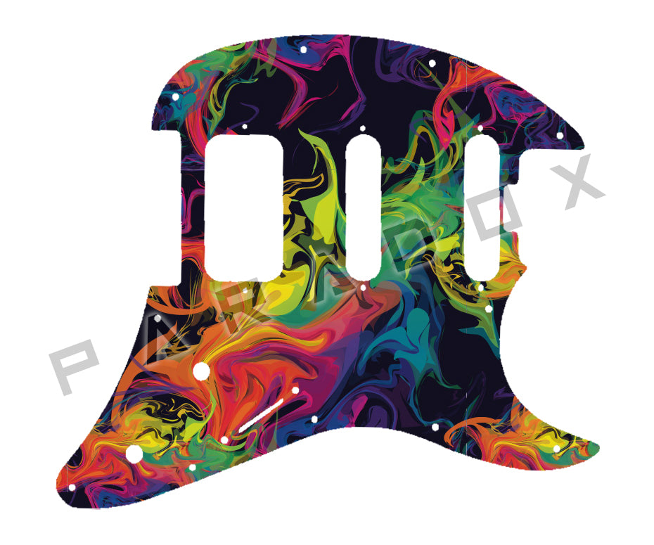 Custom Pickguard For 2021 - 2024 Made in Indonesia Sterling Cutlass CT50 HSS