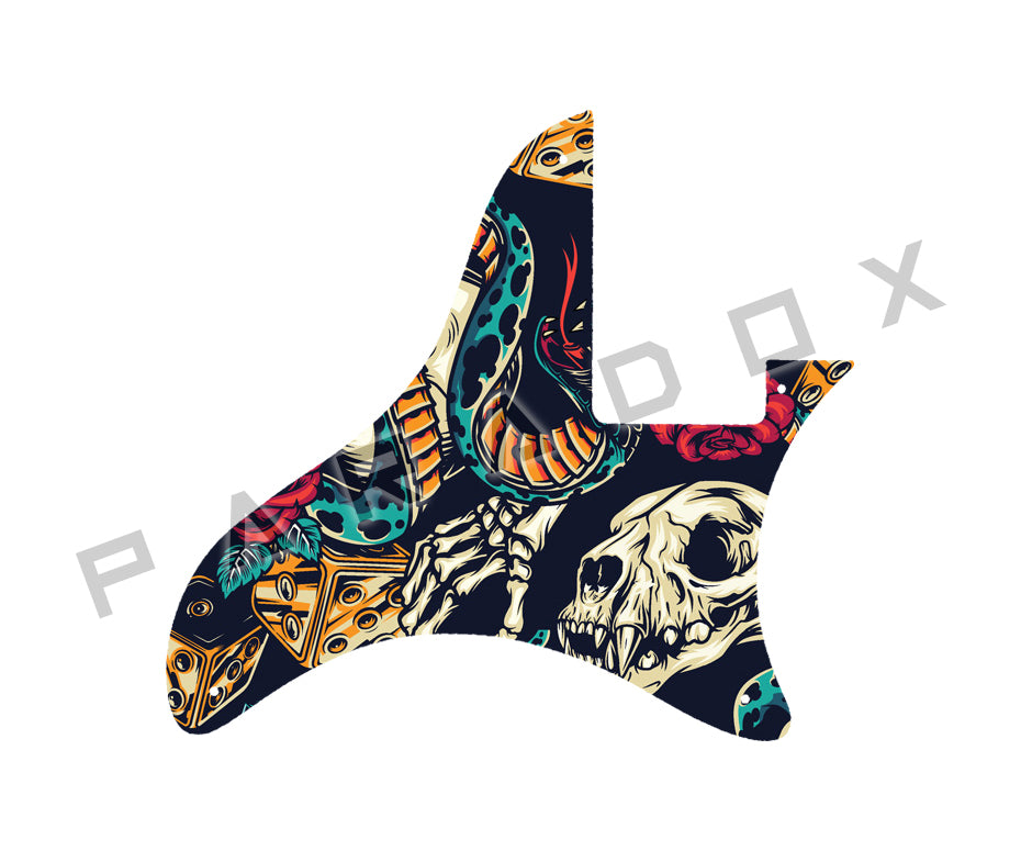 Custom Pickguard For 1999 - 2006 Made in Korea Schecter TSH-12