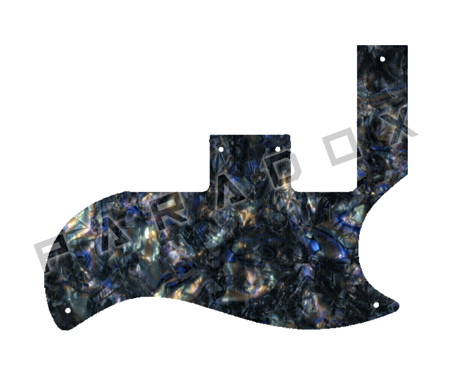 Custom Pickguard For 2020 - 2024 Made in America Gibson Custom Shop '63 SG Special Reissue Lightning Bar