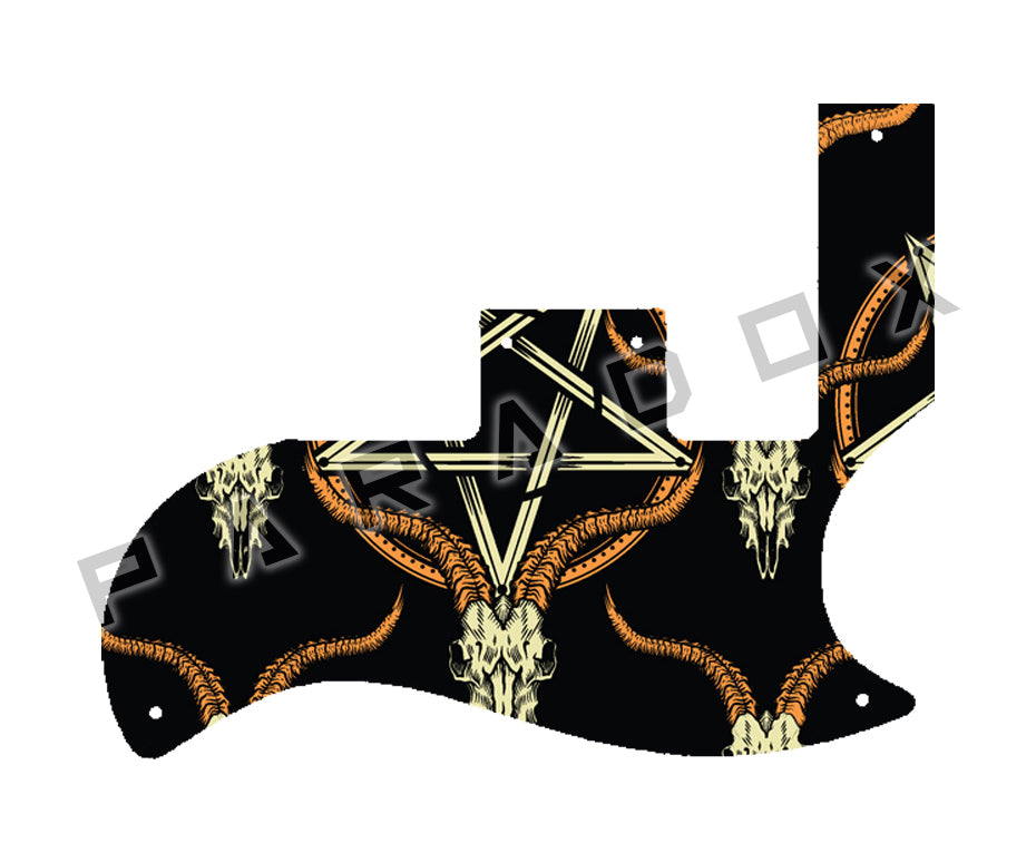 Custom Pickguard For 2020 - 2024 Made in America Gibson Custom Shop '63 SG Special Reissue Lightning Bar