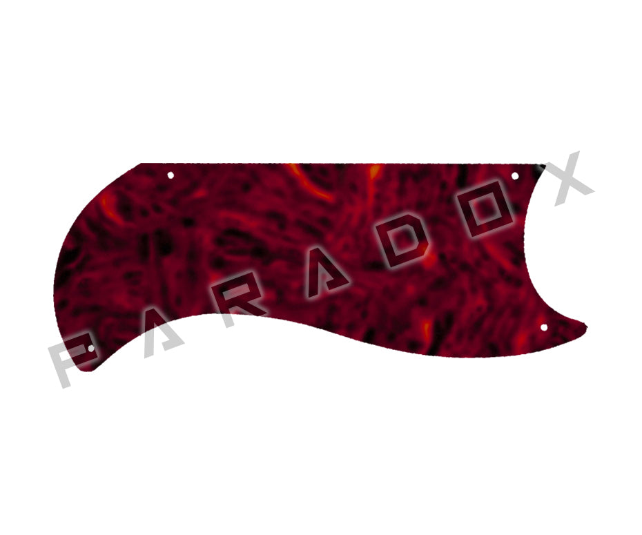 Custom Pickguard For 2024 - 2025 Made in China Epiphone "Inspired by Gibson Custom" '63 Les Paul SG Custom