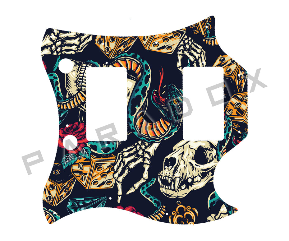 Custom Pickguard For 2020 - 2024 Made in China Epiphone SG Standard