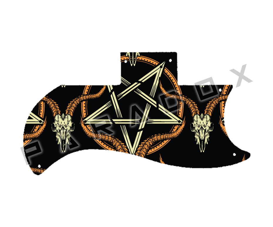 Custom Pickguard For 2020 - 2024 Epiphone SG Standard '61 Maestro Vibrola W/Heel Guard