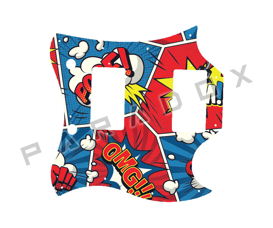Custom Pickguard For 2008 Epiphone SG Limited Edition Custom Shop