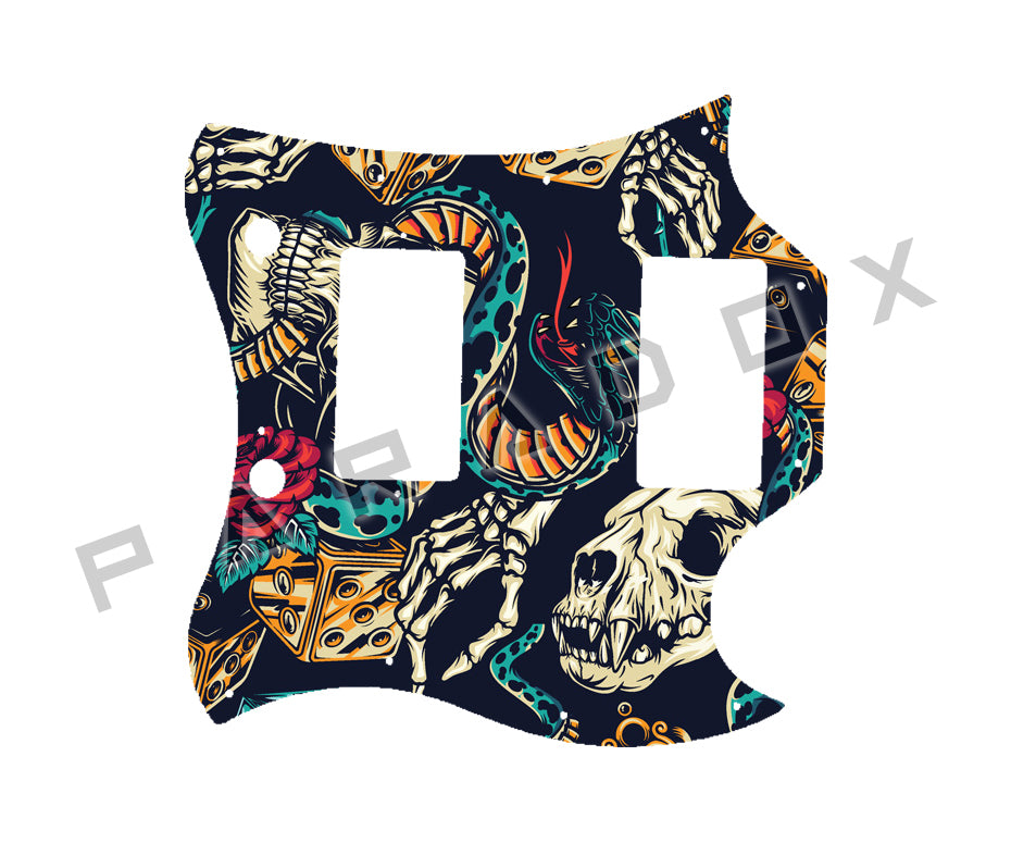 Custom Pickguard For 2008 Epiphone SG Limited Edition Custom Shop