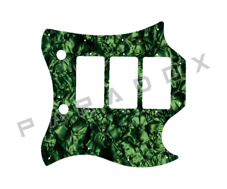 Custom Pickguard For 2007 - 2008 Made in America Gibson SG Special Faded Triple Pickup