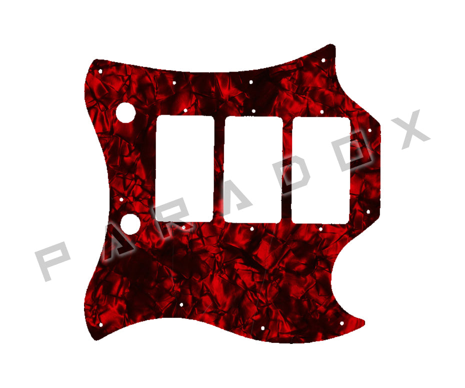 Custom Pickguard For 2007 - 2008 Made in America Gibson SG Special Faded Triple Pickup