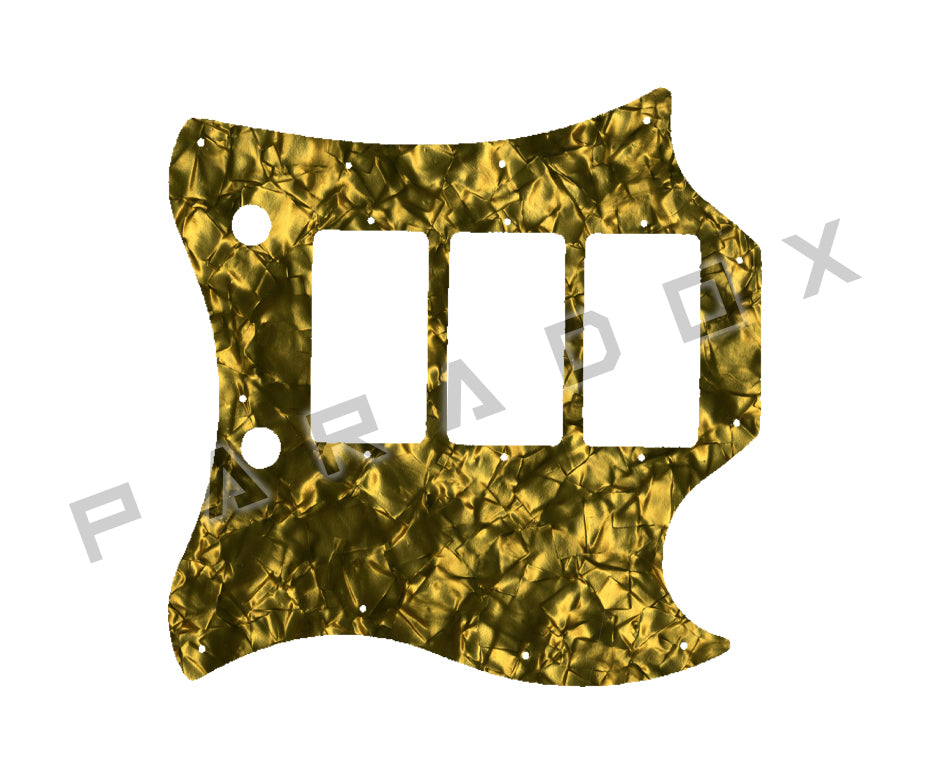 Custom Pickguard For 2007 - 2008 Made in America Gibson SG Special Faded Triple Pickup