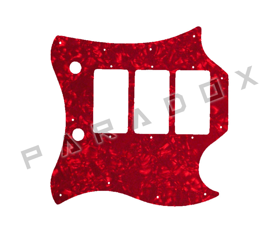 Custom Pickguard For 2007 - 2008 Made in America Gibson SG Special Faded Triple Pickup